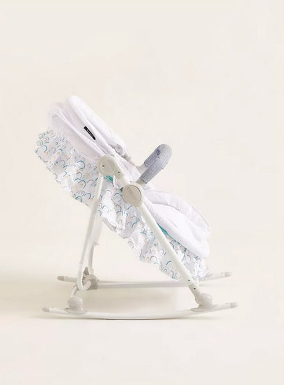 Bambies® Convertible Bassinet Cradle Rocker and Chair White at Zubaidas® - Pakistan’s No. 1 and the most trusted baby and kids store for over 50 years. Shop Online. Nationwide Delivery. Best Prices.