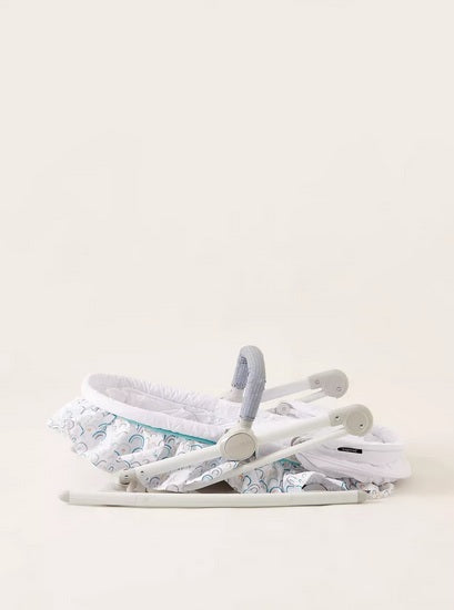 Bambies® Convertible Bassinet Cradle Rocker and Chair White at Zubaidas® - Pakistan’s No. 1 and the most trusted baby and kids store for over 50 years. Shop Online. Nationwide Delivery. Best Prices.