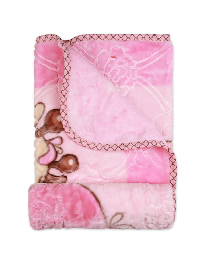 Bambies® Cot Blanket Giraffe Pink at Zubaidas® - Pakistan’s No. 1 and the most trusted baby and kids store for over 50 years. Shop Online. Nationwide Delivery. Best Prices.