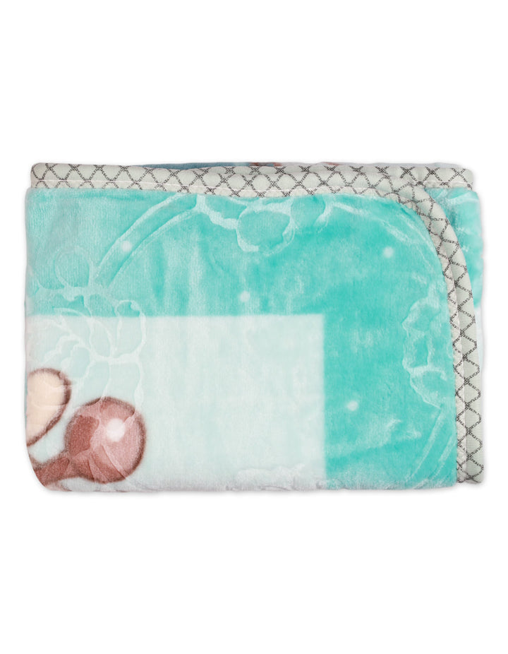 Bambies® Cot Blanket Giraffe Turquoise at Zubaidas® - Pakistan’s No. 1 and the most trusted baby and kids store for over 50 years. Shop Online. Nationwide Delivery. Best Prices.
