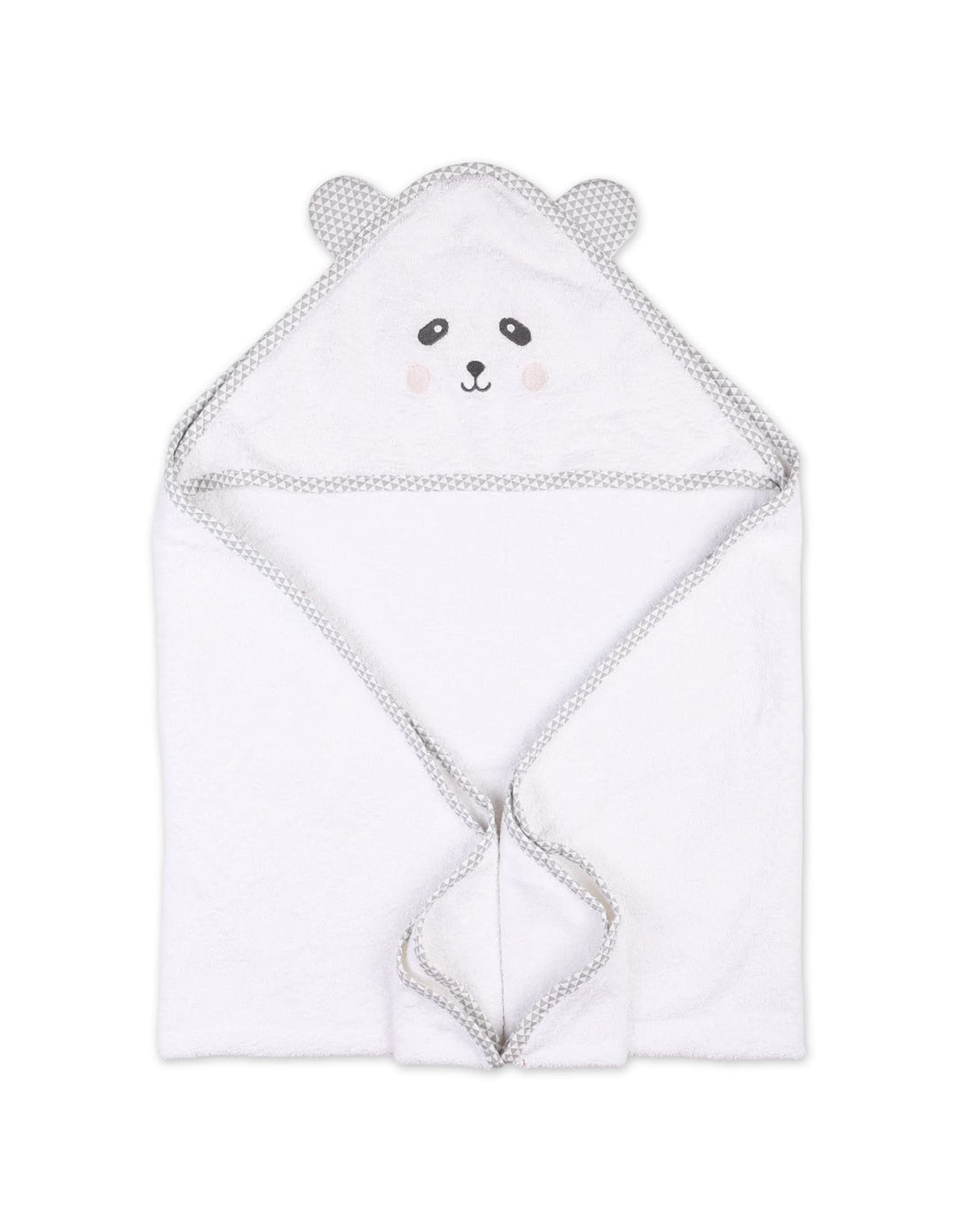 Bambies® Hooded Bath Towel White Large at Zubaidas® - Pakistan’s No. 1 and the most trusted baby and kids store for over 50 years. Shop Online. Nationwide Delivery. Best Prices.