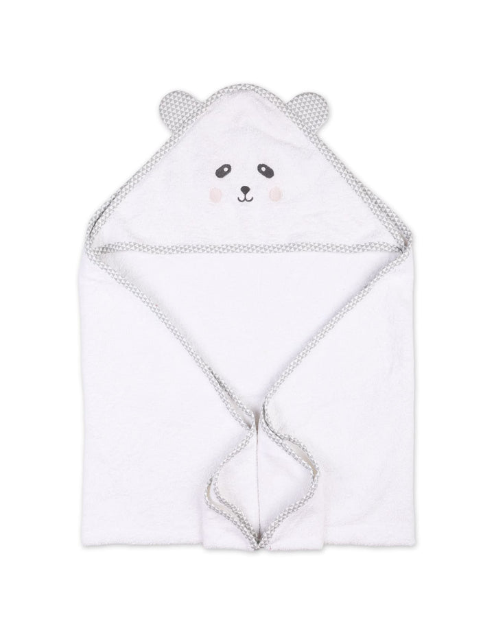Bambies® Hooded Bath Towel White Large at Zubaidas® - Pakistan’s No. 1 and the most trusted baby and kids store for over 50 years. Shop Online. Nationwide Delivery. Best Prices.