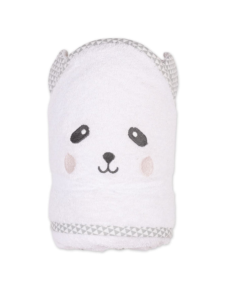 Bambies® Hooded Bath Towel White Large at Zubaidas® - Pakistan’s No. 1 and the most trusted baby and kids store for over 50 years. Shop Online. Nationwide Delivery. Best Prices.