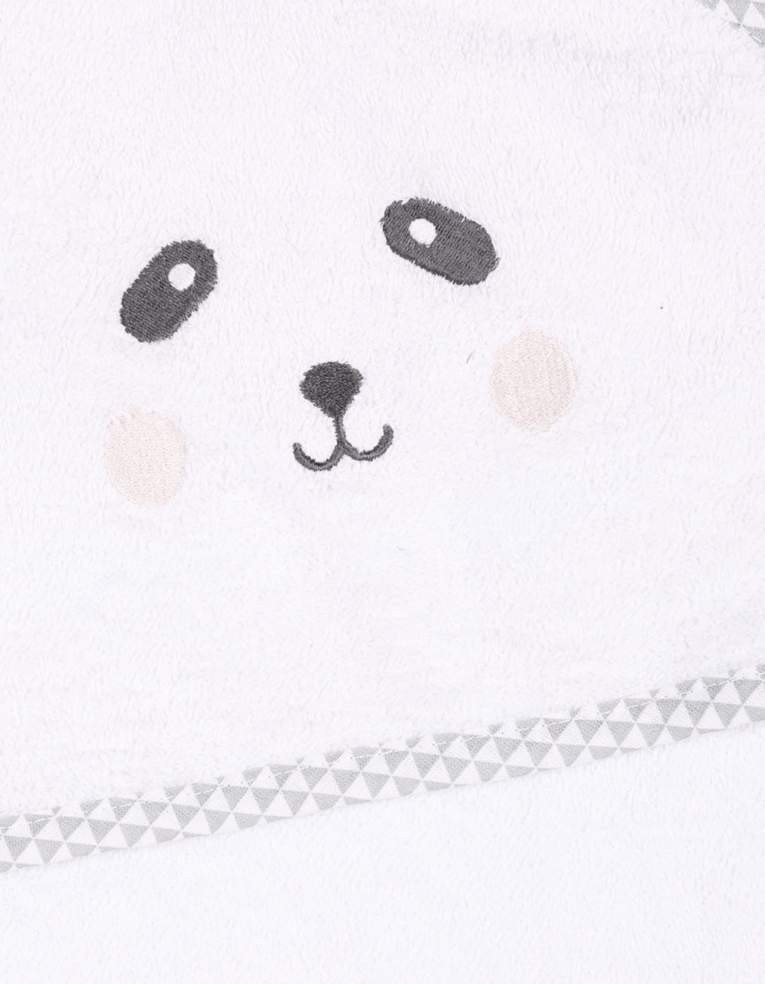 Bambies® Hooded Bath Towel White Large at Zubaidas® - Pakistan’s No. 1 and the most trusted baby and kids store for over 50 years. Shop Online. Nationwide Delivery. Best Prices.