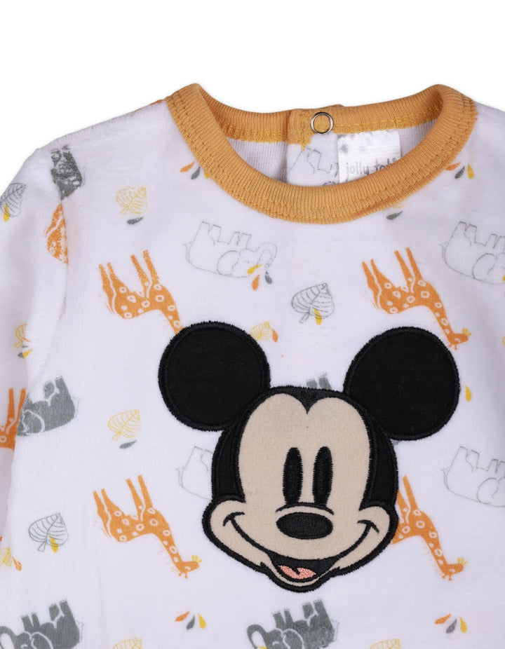 Bambies® Romper Velor Micky Elephant at Zubaidas® - Pakistan’s No. 1 and the most trusted baby and kids store for over 50 years. Shop Online. Nationwide Delivery. Best Prices.