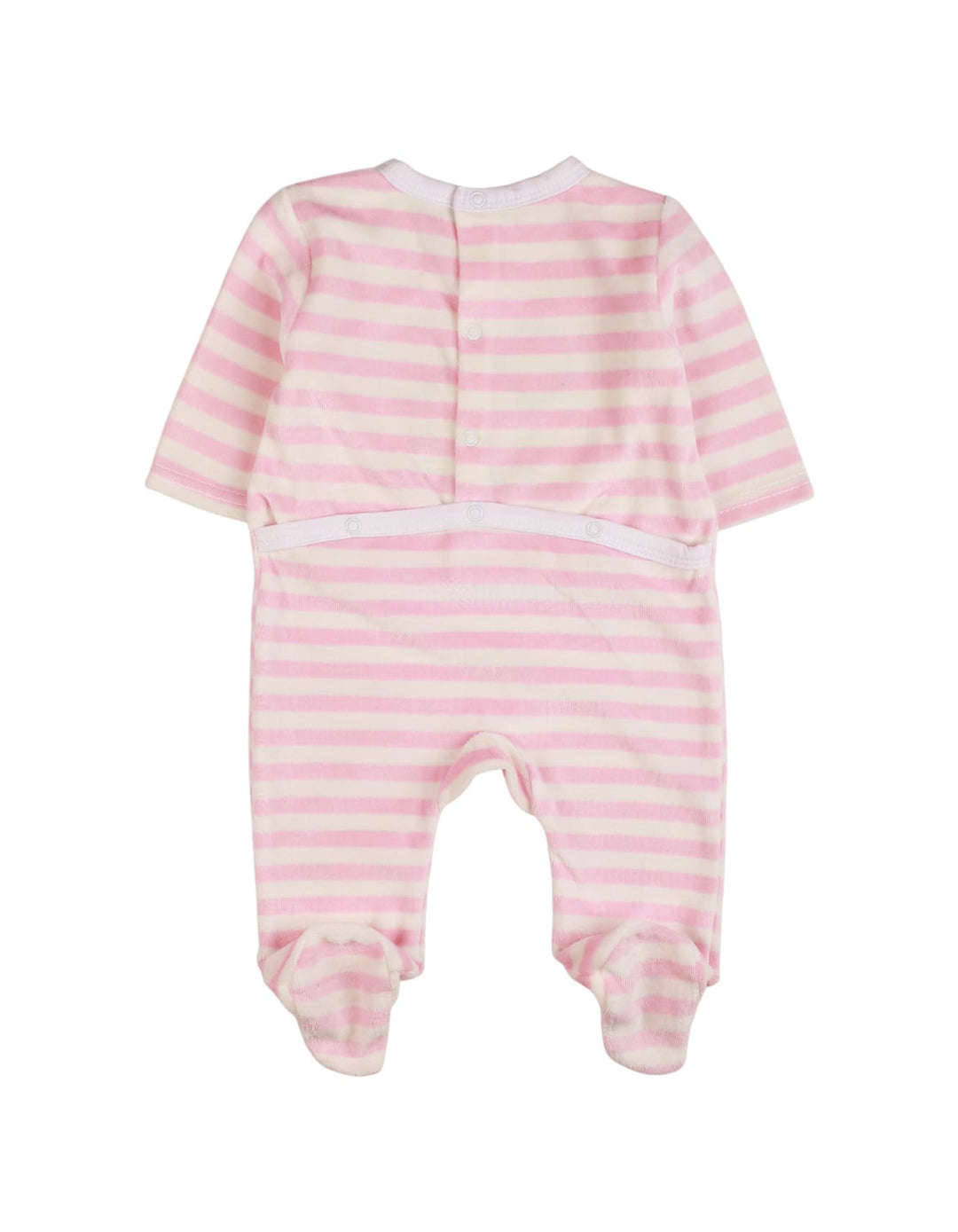 Bambies® Romper Velor Micky Stripes at Zubaidas® - Pakistan’s No. 1 and the most trusted baby and kids store for over 50 years. Shop Online. Nationwide Delivery. Best Prices.