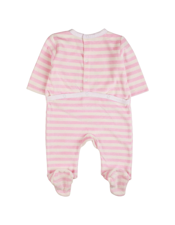 Bambies® Romper Velor Micky Stripes at Zubaidas® - Pakistan’s No. 1 and the most trusted baby and kids store for over 50 years. Shop Online. Nationwide Delivery. Best Prices.