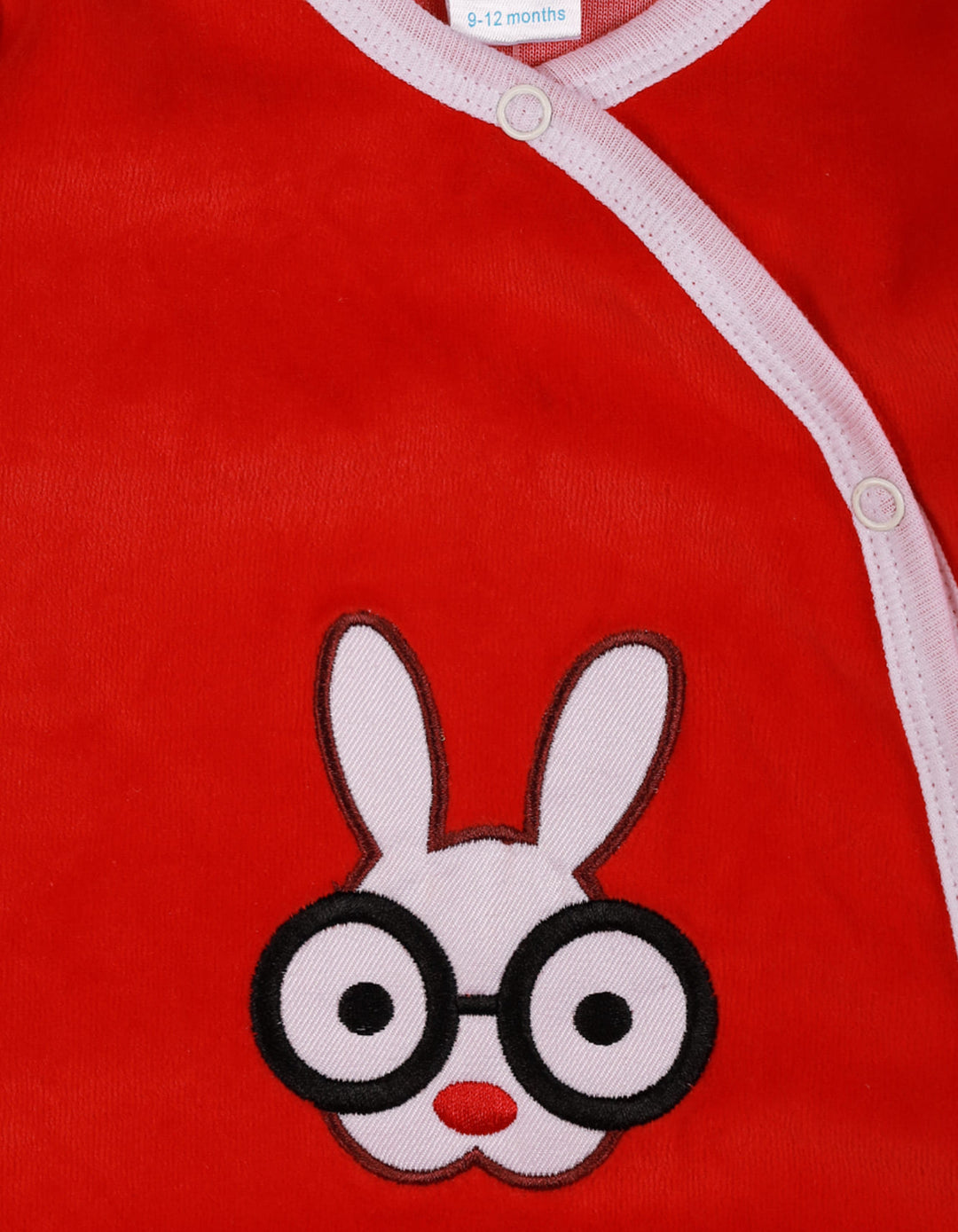Bambies® Romper Velor Rabbit Glasses at Zubaidas® - Pakistan’s No. 1 and the most trusted baby and kids store for over 50 years. Shop Online. Nationwide Delivery. Best Prices.
