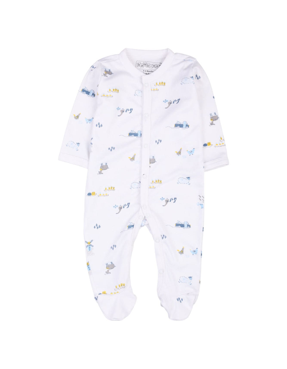 Bambies® Sleep Suits Pack of 3 Farmlands at Zubaidas® - Pakistan’s No. 1 and the most trusted baby and kids store for over 50 years. Shop Online. Nationwide Delivery. Best Prices.