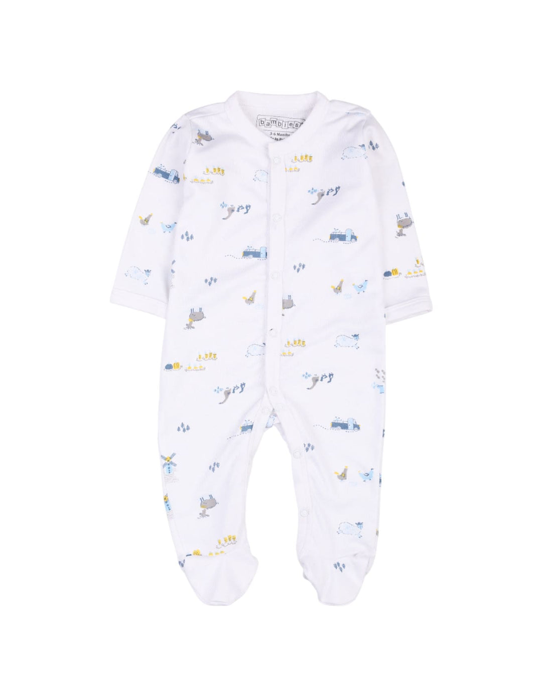 Bambies® Sleep Suits Pack of 3 Farmlands at Zubaidas® - Pakistan’s No. 1 and the most trusted baby and kids store for over 50 years. Shop Online. Nationwide Delivery. Best Prices.