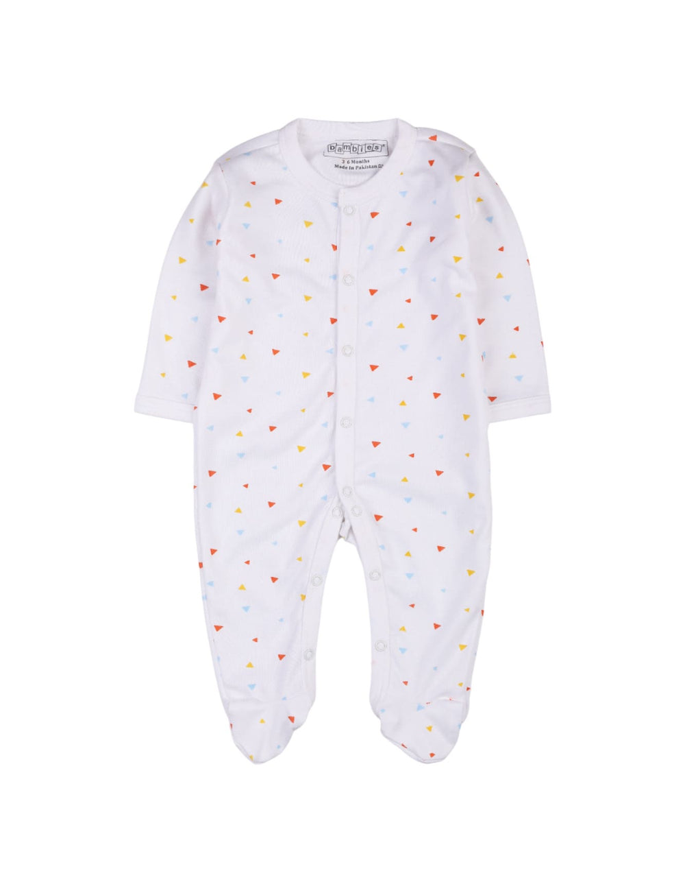 Bambies® Sleep Suits Pack of 3 Patterns at Zubaidas® - Pakistan’s No. 1 and the most trusted baby and kids store for over 50 years. Shop Online. Nationwide Delivery. Best Prices.