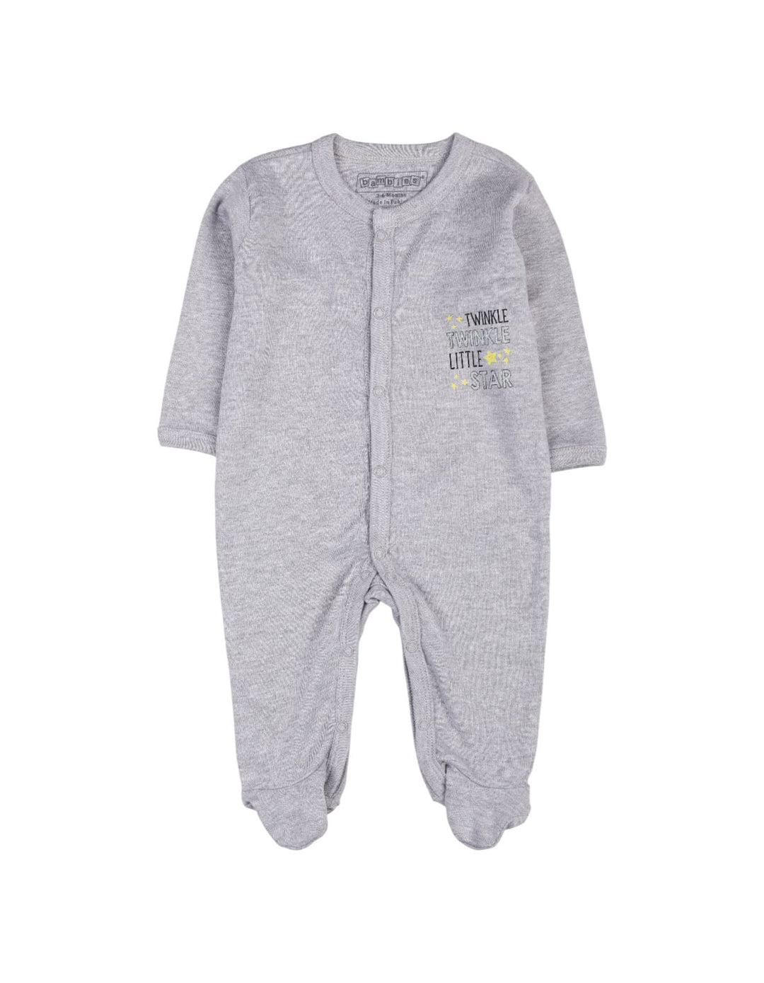 Bambies® Sleep Suits Pack of 3 Patterns at Zubaidas® - Pakistan’s No. 1 and the most trusted baby and kids store for over 50 years. Shop Online. Nationwide Delivery. Best Prices.