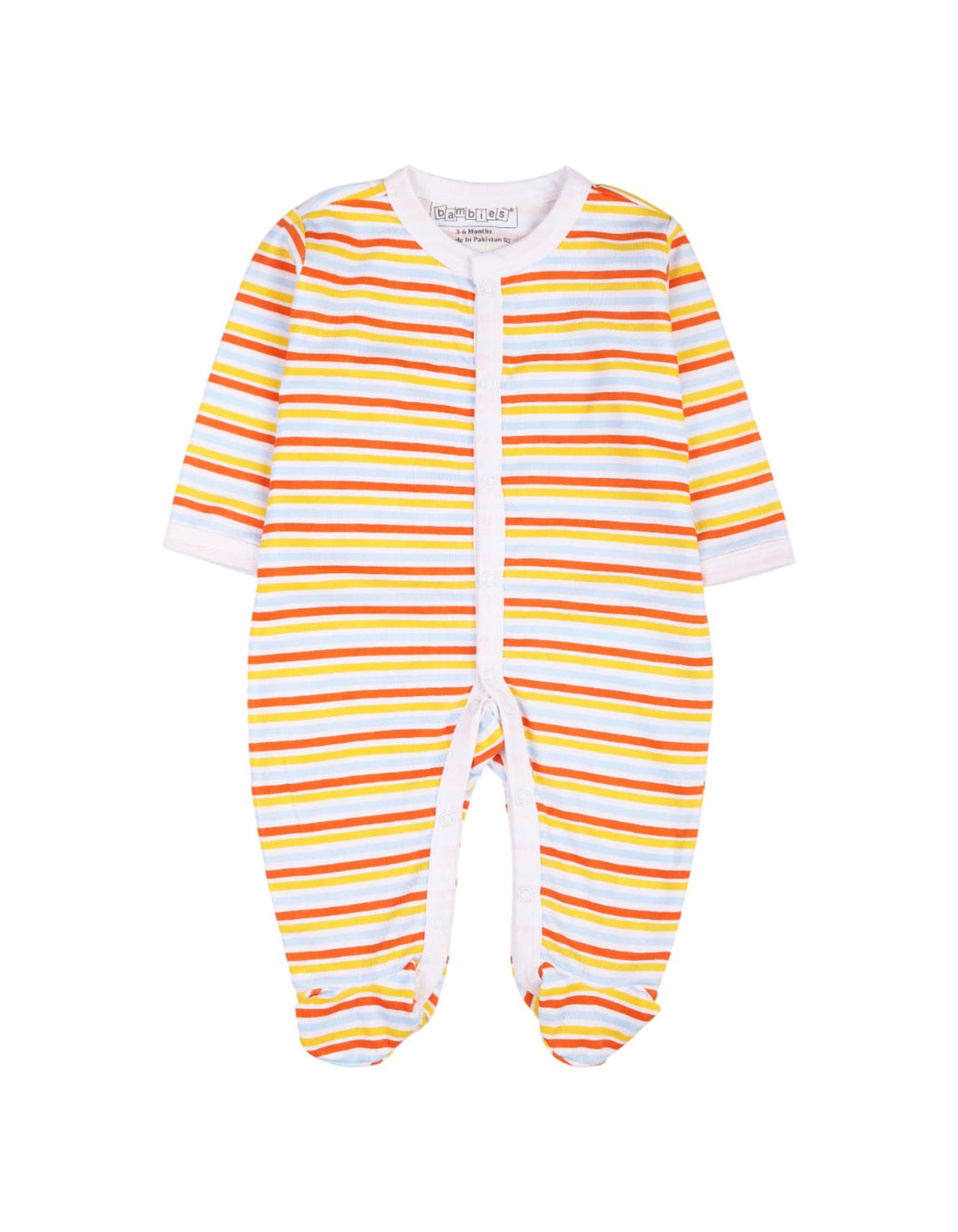 Bambies® Sleep Suits Pack of 3 Patterns at Zubaidas® - Pakistan’s No. 1 and the most trusted baby and kids store for over 50 years. Shop Online. Nationwide Delivery. Best Prices.
