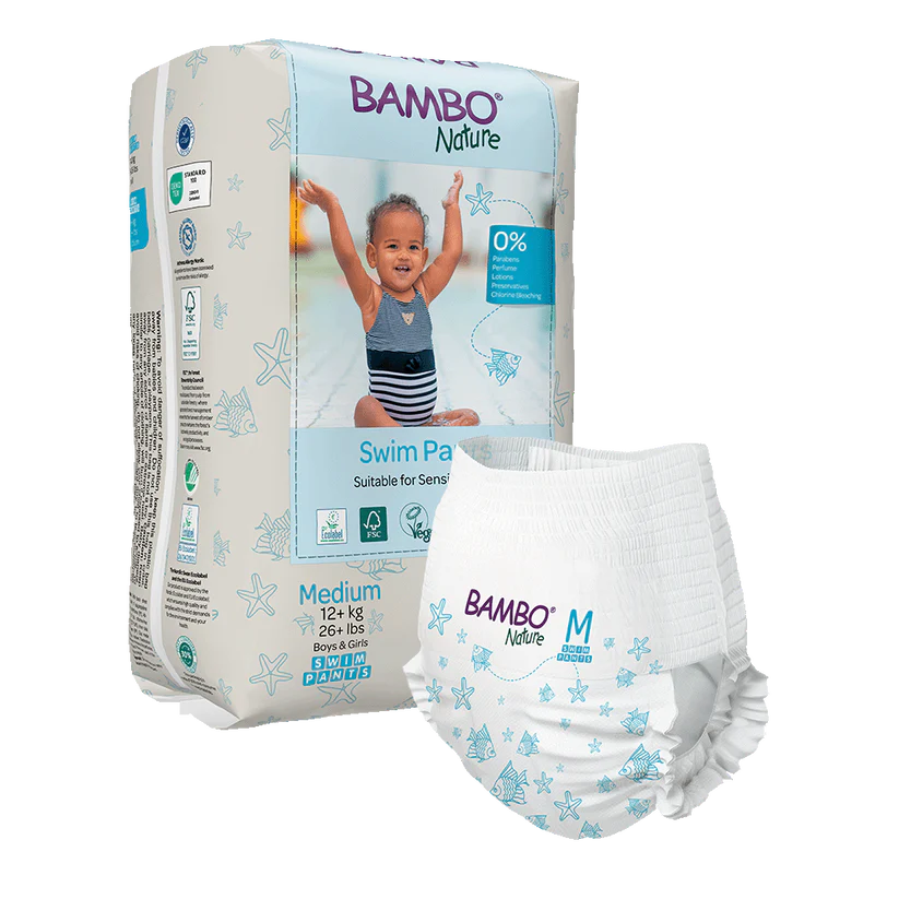 Bambo Nature Swim Pants Medium 12+ kg | 26+ lbs 12 Pieces at Zubaidas