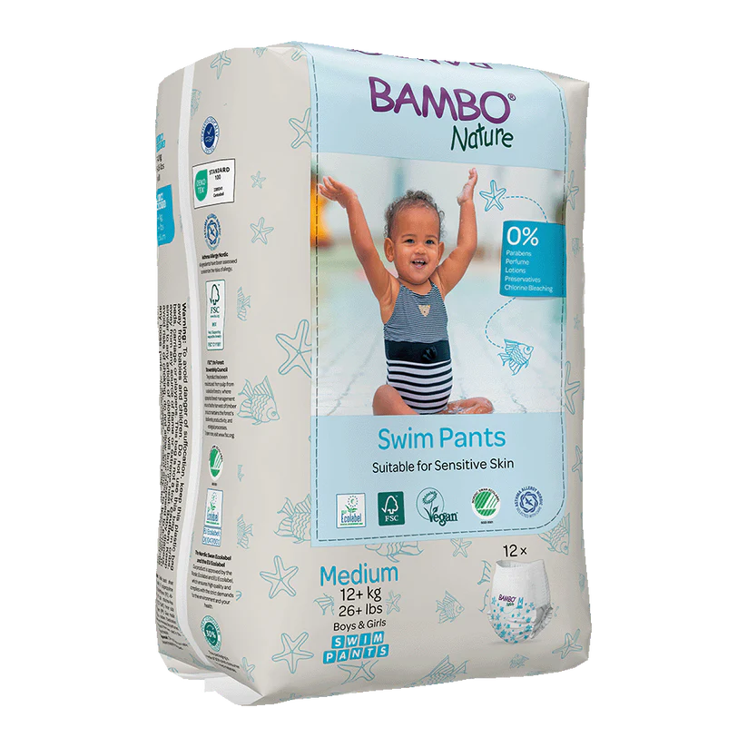 Bambo Nature Swim Pants Medium 12+ kg | 26+ lbs 12 Pieces at Zubaidas Official Pakistan