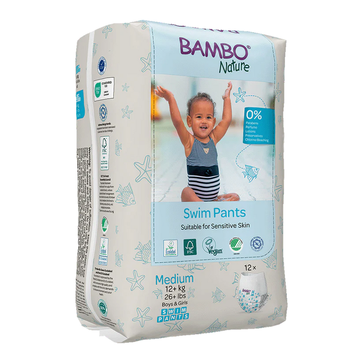 Bambo Nature Swim Pants Medium 12+ kg | 26+ lbs 12 Pieces at Zubaidas Official Pakistan