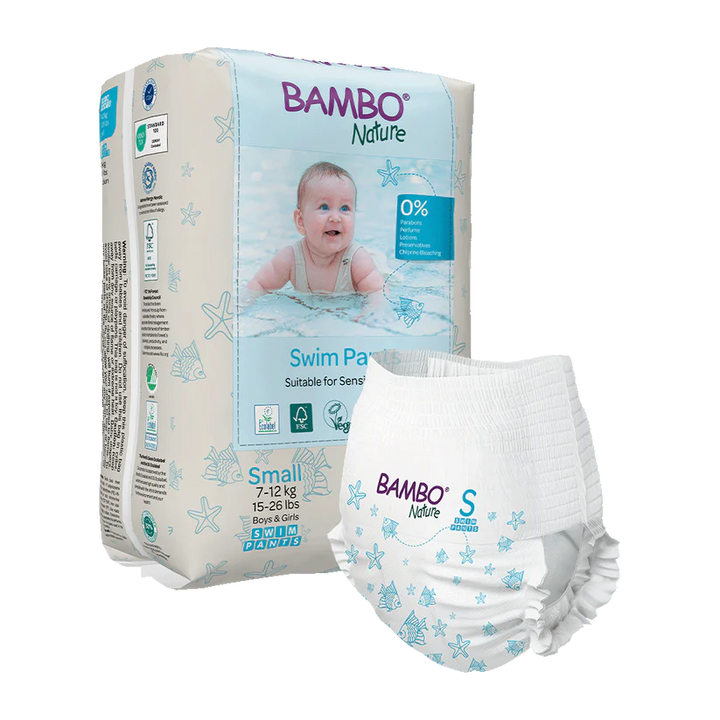 Bambo Nature Swim Pants Small 7–12 kg | 15–26 lbs 12 Pieces at Zubaidas