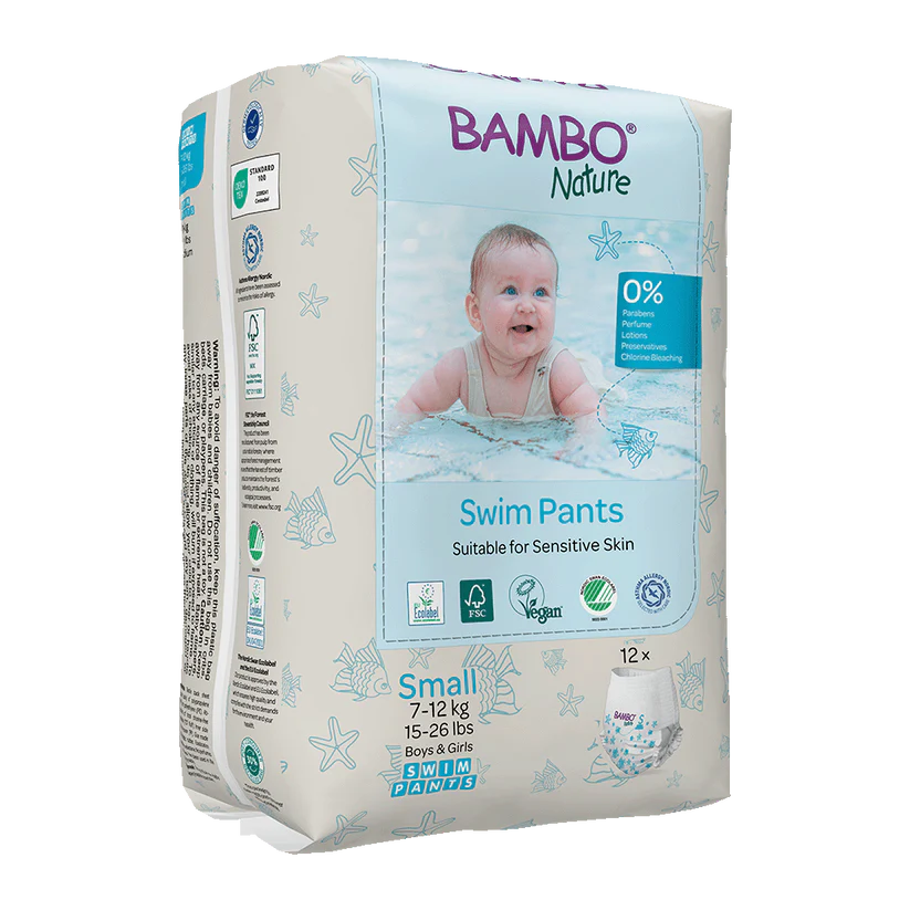 Bambo Nature Swim Pants Small 7–12 kg | 15–26 lbs 12 Pieces at Zubaidas Official Pakistan