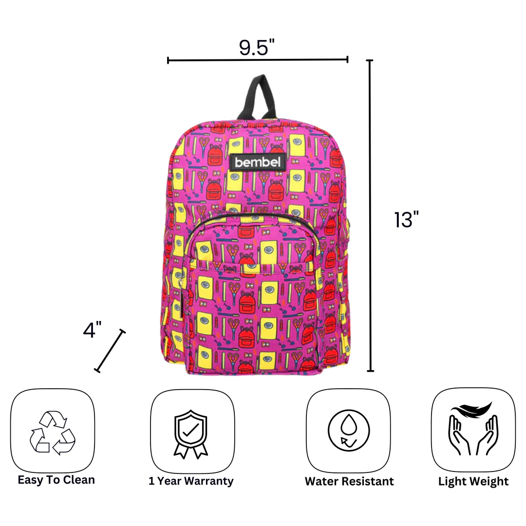 Bembel Preschool Bag Dreams Backpack 13 inches at Zubaidas Number 1 Online Baby and Kids Store in Pakistan