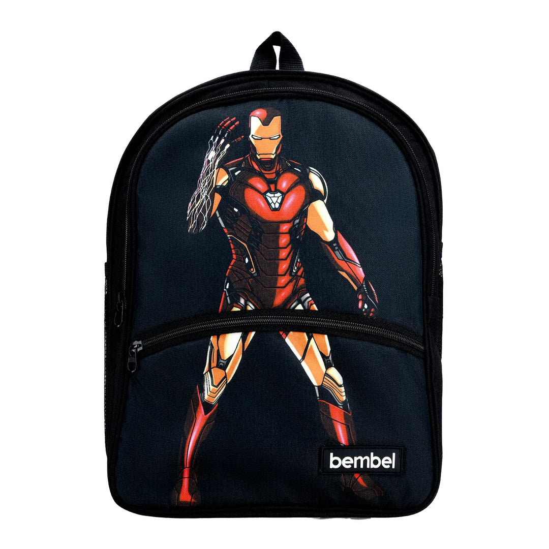 Bembel Kindergarten Bag Iron Man Backpack 14 inches at Zubaidas