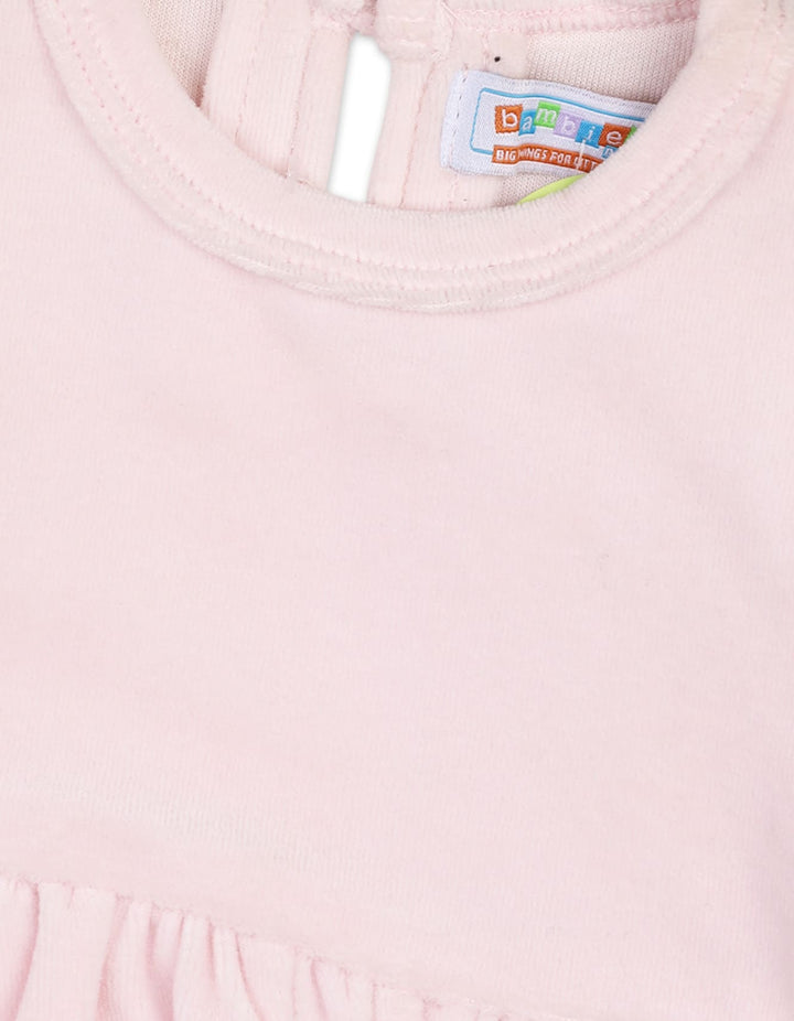 Bodysuits Baby Girls Bambies® Frill Light Pink at Zubaidas® - Pakistan’s No. 1 and the most trusted baby and kids store for over 50 years. Shop Online. Nationwide Delivery. Best Prices.