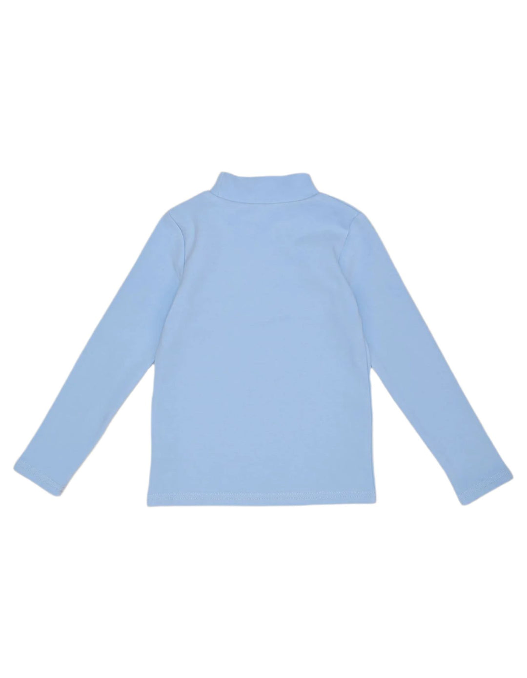Boys Mock Neck Bambies Light Blue at Zubaidas