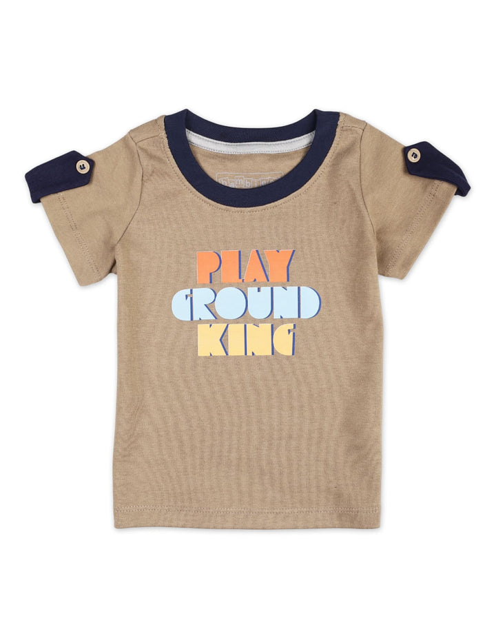 Boys T-Shirt Bambies Playground King Graphic at Zubaidas