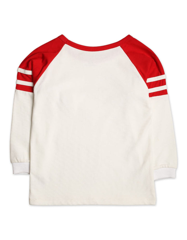 Boys T Shirts Bambies Relgan Avenger Striped Red at Zubaidas Official Pakistan