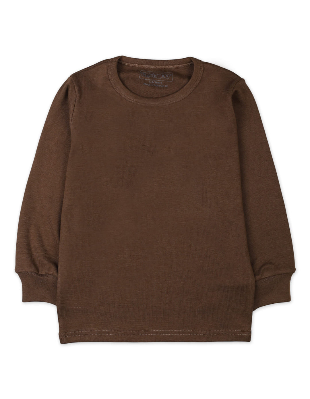 Boys Thermal Suit Set Bambies Brown at Zubaidas Pakistan