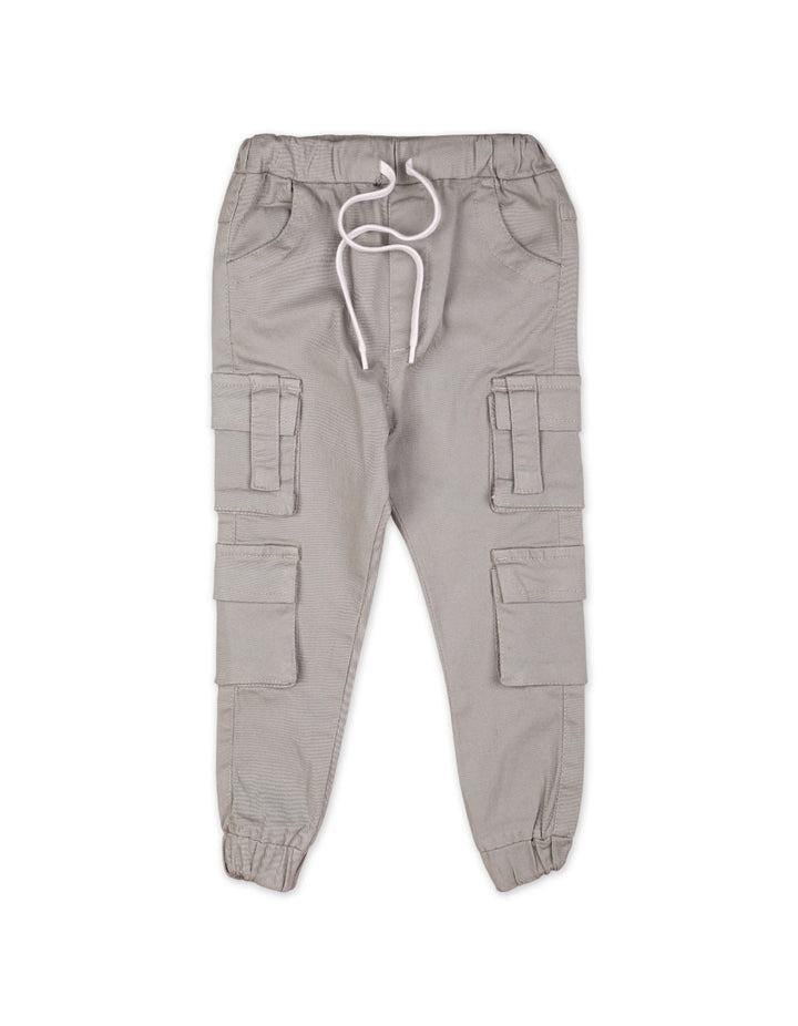 Boys Cargo Pants Bambies® Explorers Essential Grey at Zubaidas® - Pakistan’s No. 1 and the most trusted baby and kids store for over 50 years. Shop Online. Nationwide Delivery. Best Prices.