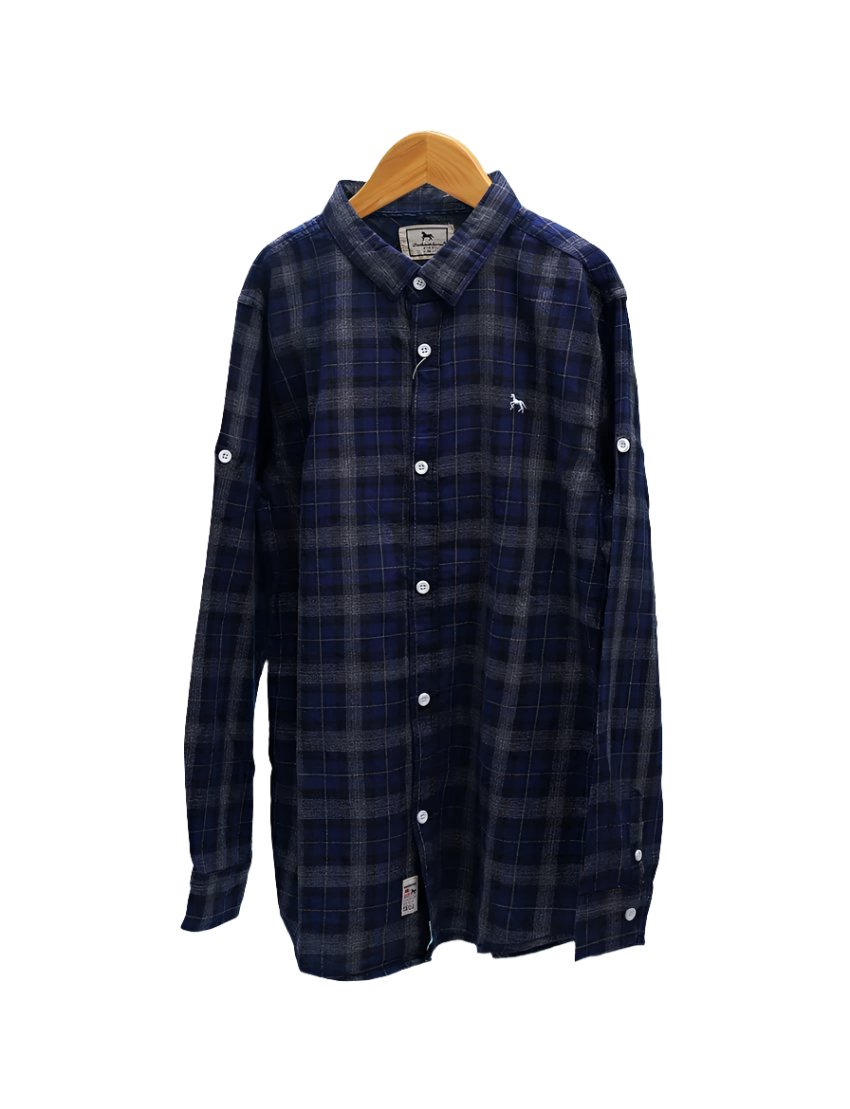 Boys Shirt Bambies® Boys Navy Blue Checkered at Zubaidas® – Pakistan’s No. 1 and the Most Trusted Baby and Kids Store for Over 50 Years. Shop Online. Nationwide Delivery. Best Prices.