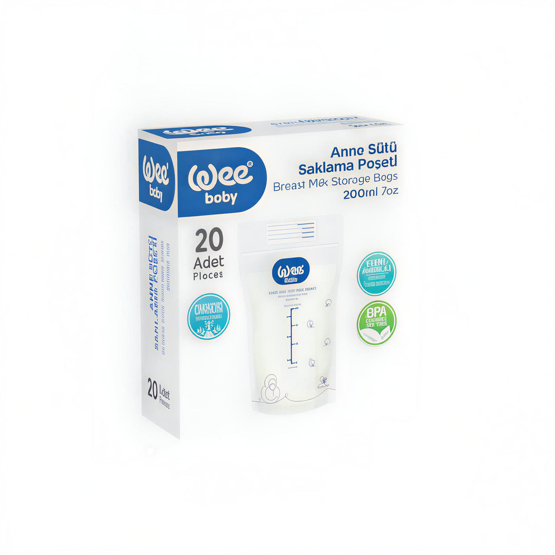 BREAST MILK STORAGE BAGS 20x200ml - Zubaidas Official™