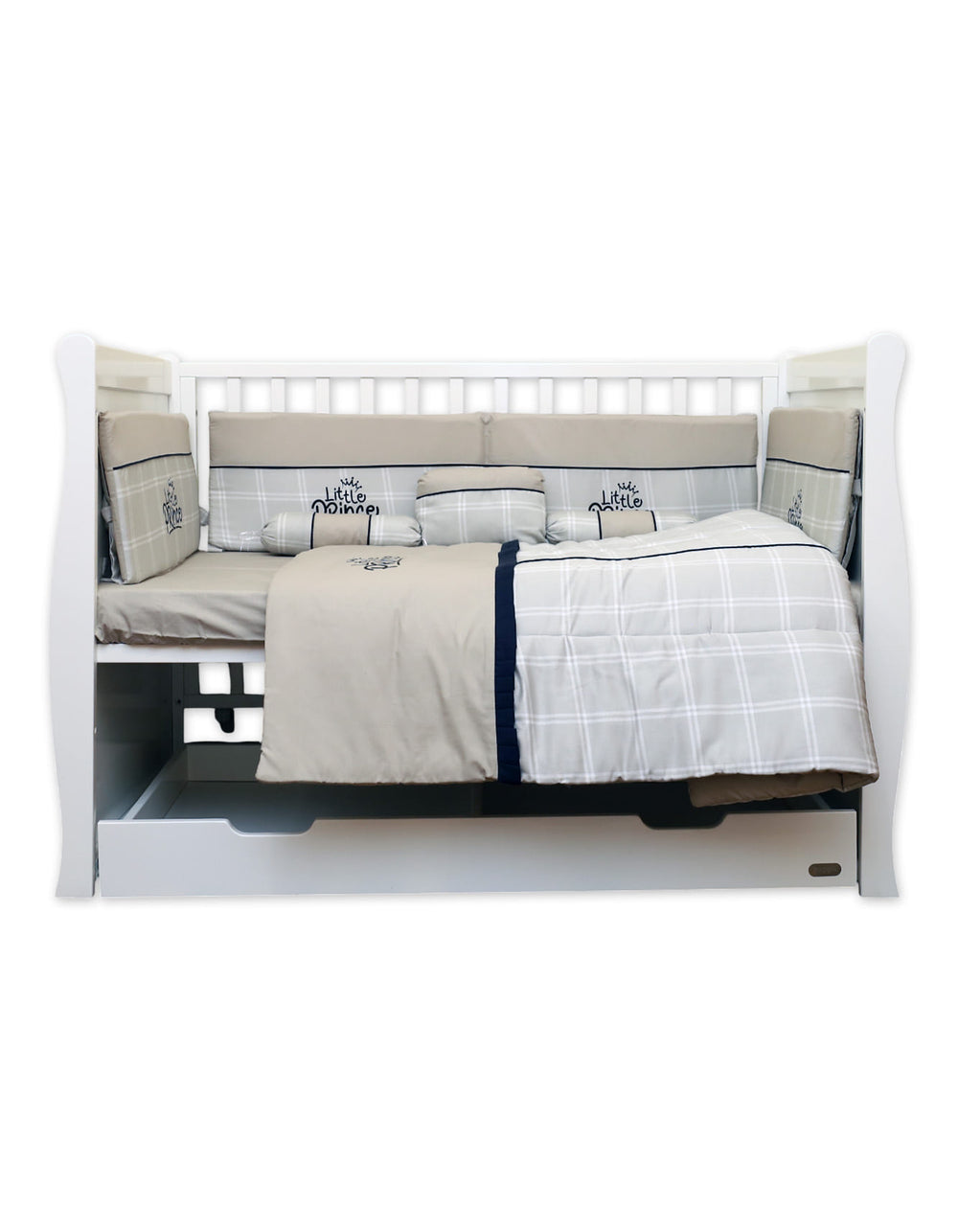 Shop Cot Bedding Set Little Prince Royal from Zubaidas® - Pakistan’s No. 1 and the most trusted baby and kids store for over 50 years. Nationwide Delivery. Best Prices.