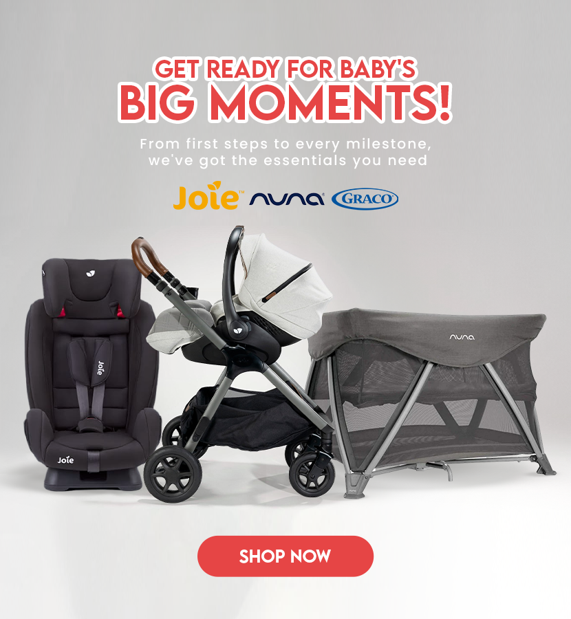 Shop the world’s and Pakistan's most reliable baby gears brands like Graco®, Joie®, Nuna®, Chicco®, Bambies®, and Tinnies® from Zubaidas Official™ - Pakistan’s No. 1 and most trusted baby store for over 50 years