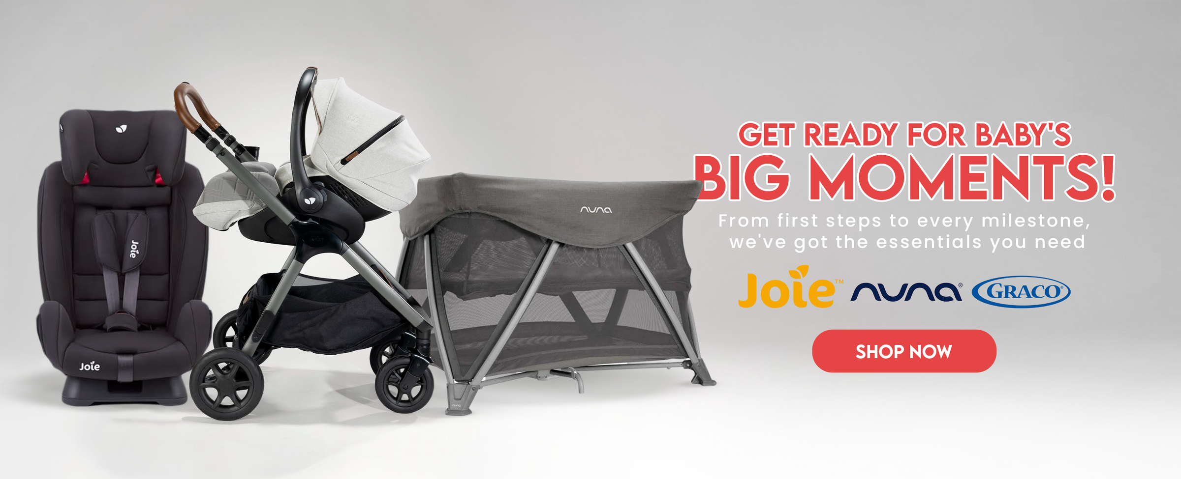 Shop the world’s and Pakistan's most reliable baby gears brands like Graco®, Joie®, Nuna®, Chicco®, Bambies®, and Tinnies® from Zubaidas Official™ - Pakistan’s No. 1 and most trusted baby store for over 50 years