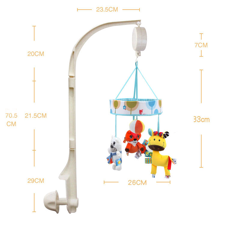 Zubaida's Cot Mobile Animal TGC-B10953 - Zubaidas Official™