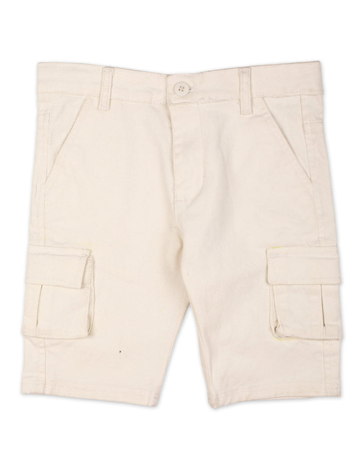 Cargo Shorts Off White Explorer's Essential at Zubaidas® - Pakistan’s No. 1 and the most trusted baby and kids store for over 50 years. Shop Online. Nationwide Delivery. Best Prices.