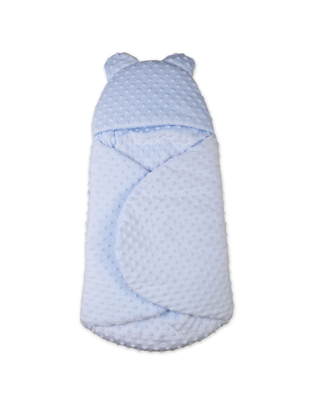 Carry Nest Bambies Minky Dots Light Blue at Zubaidas