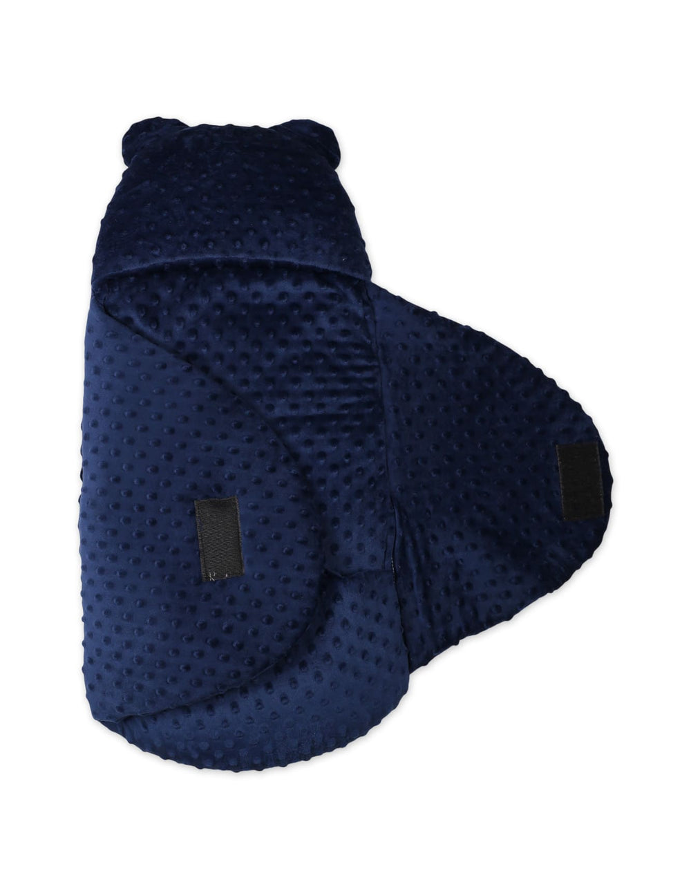 Carry Nest Bambies Minky Dots Navy Blue at Zubaidas