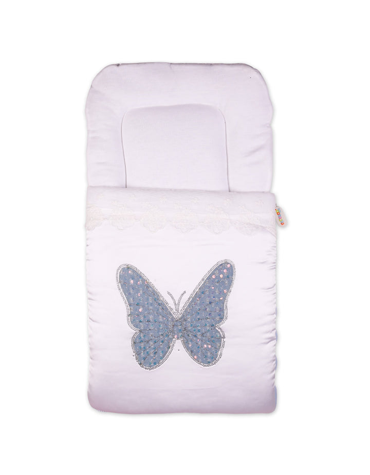 Carry Nest White Butterfly at Zubaidas® - Pakistan’s No. 1 and the most trusted baby and kids store for over 50 years. Shop Online. Nationwide Delivery. Best Prices.