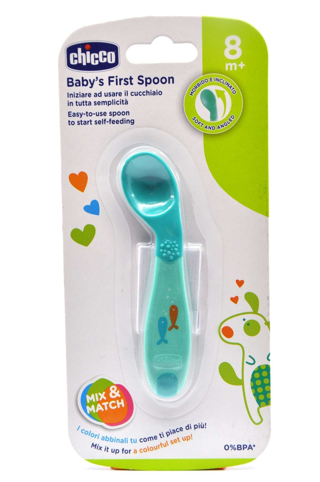 Chicco Baby First Spoon 8 M+ 00016100100000 at Zubaidas Pakistan