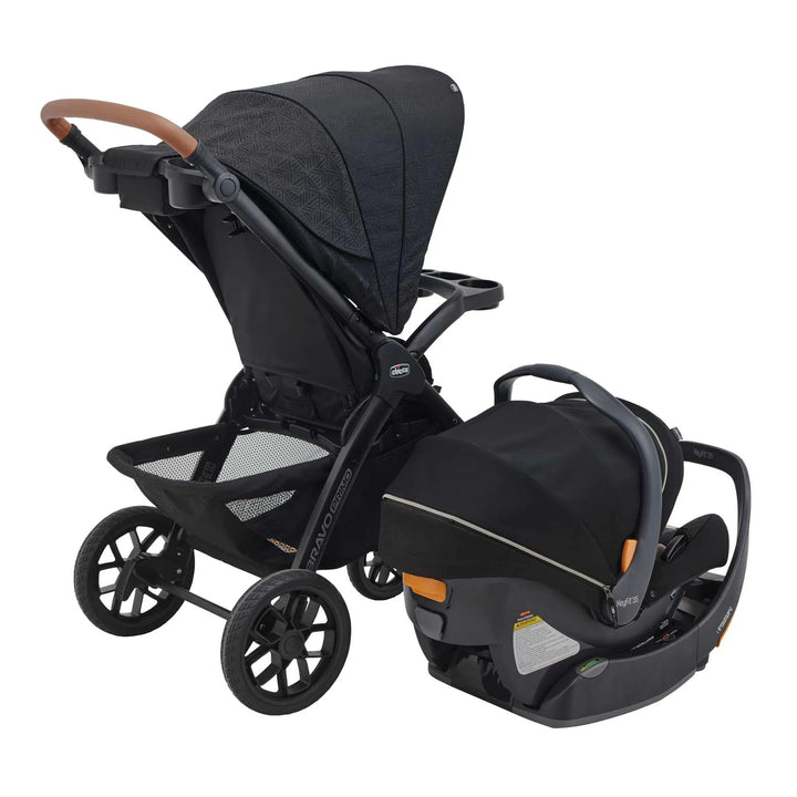 Chicco Trio Travel System Bravo Primo Stroller with KeyFit 35 Car Seat Springhill 04079682330070 at Zubaidas Online Pakistan