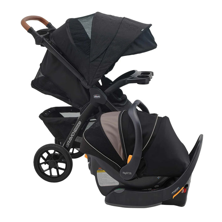 Chicco Trio Travel System Bravo Primo Stroller with KeyFit 35 Car Seat Springhill 04079682330070 at Zubaidas The Largest Baby Gears Store in Pakistan for over 50 Years