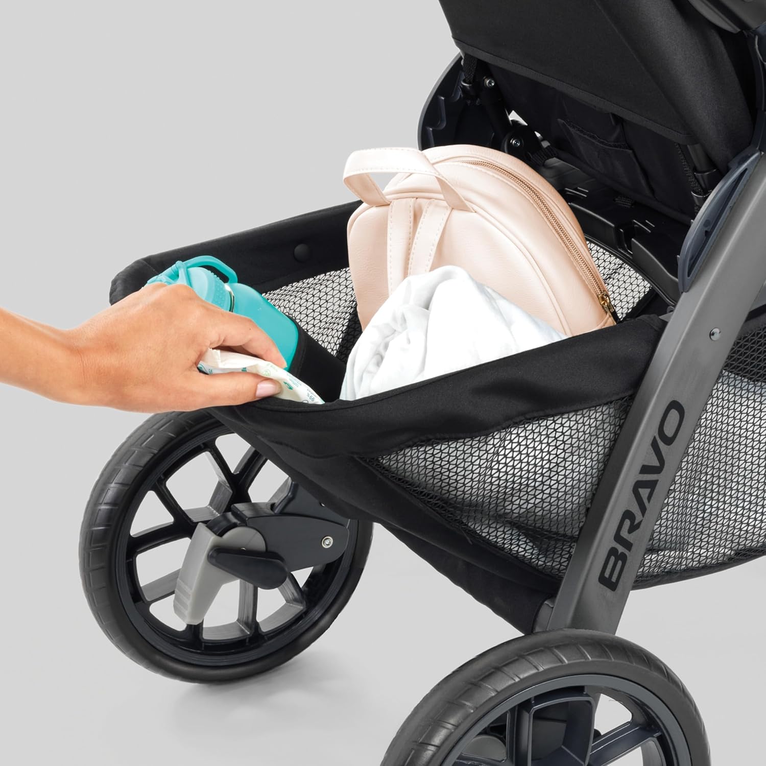Chicco® Bravo® Sport Trio Travel System Iron at Zubaidas