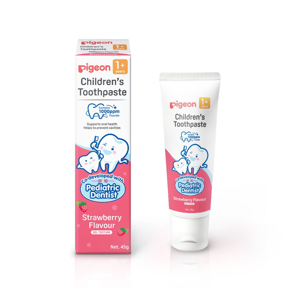 Children's Toothpaste Pigeon 45gm Strawberry H81208 at Zubaidas