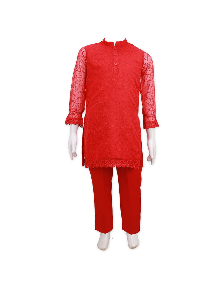 Co Ord Suit Set 2 Pieces Bambies Red I &nbsp;at Zubaidas® – Pakistan’s No. 1 and Most Trusted Baby and Kids Store for Over 50 Years. Shop Online. Nationwide Delivery. Best Prices.