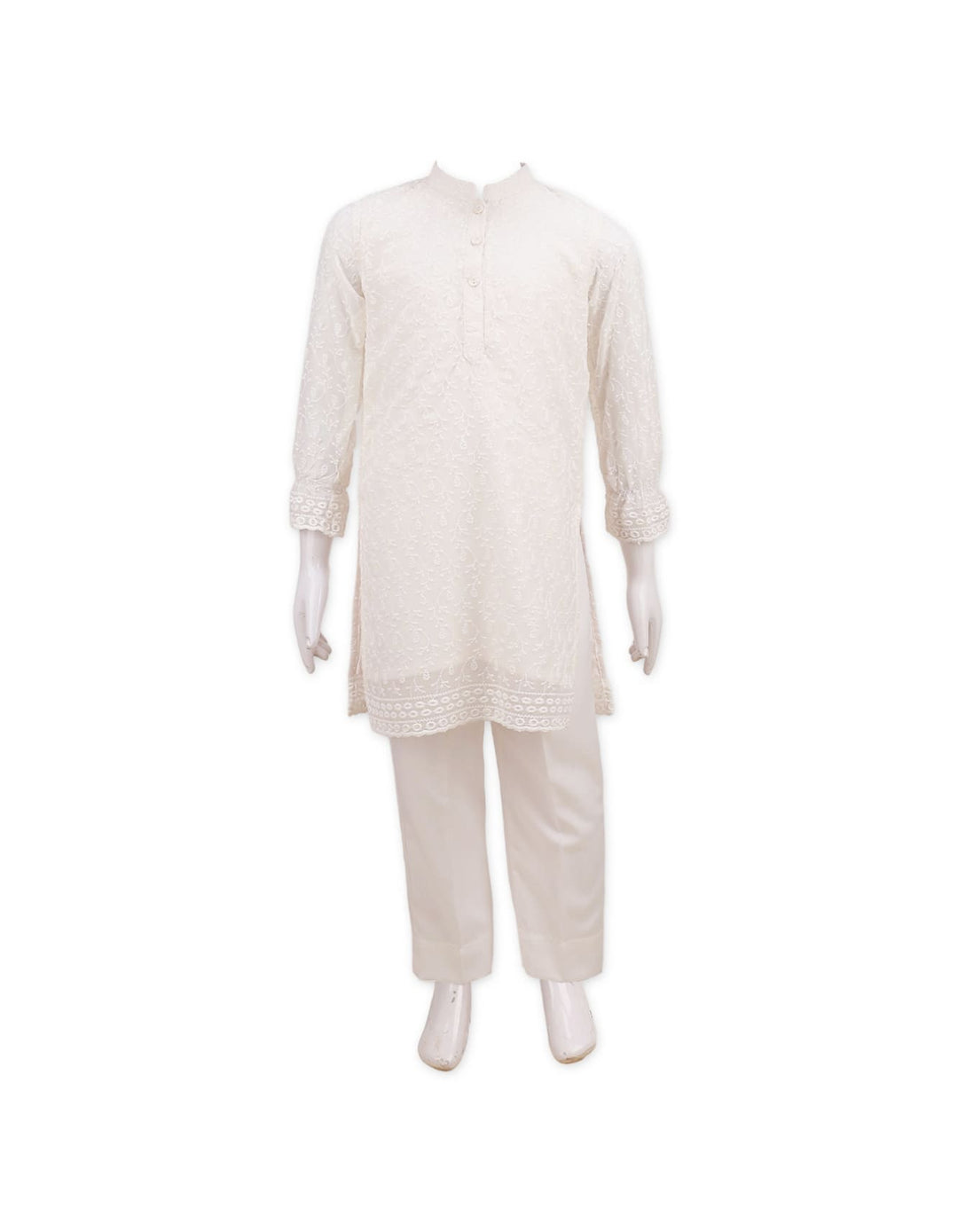 Co Ord Suit Set 2 Pieces Bambies® White I at Zubaidas® – Pakistan’s No. 1 and Most Trusted Baby and Kids Store for Over 50 Years. Shop Online. Nationwide Delivery. Best Prices.