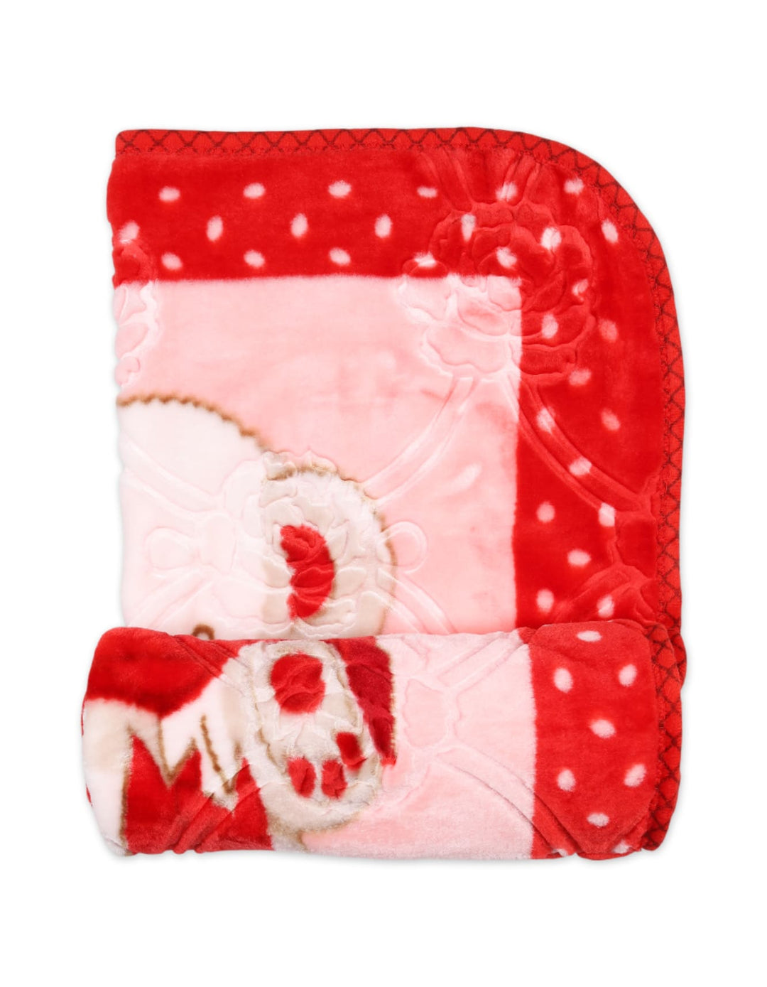 Cot Blanket Bambies® Bear Rose Pink at Zubaidas® - Pakistan’s No. 1 and the most trusted baby and kids store for over 50 years. Shop Online. Nationwide Delivery. Best Prices.