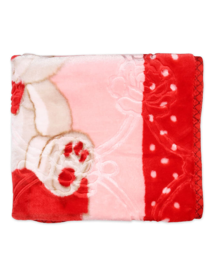 Cot Blanket Bambies® Bear Rose Pink at Zubaidas® - Pakistan’s No. 1 and the most trusted baby and kids store for over 50 years. Shop Online. Nationwide Delivery. Best Prices.