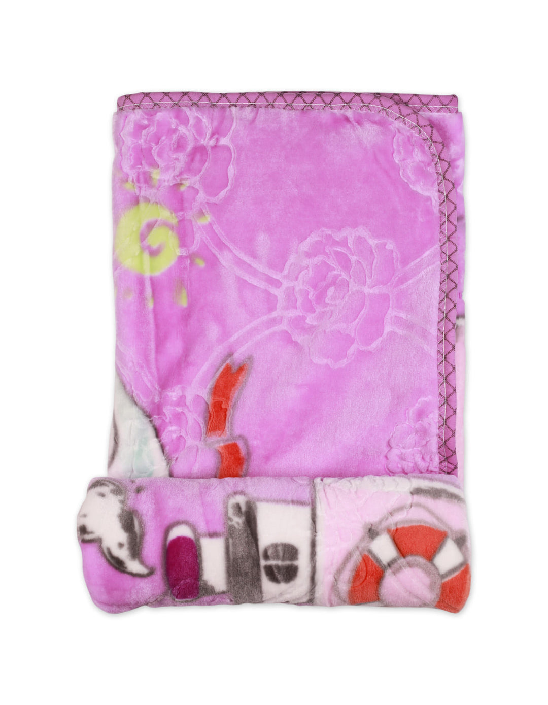Cot Blanket Bambies® Elephant Purple at Zubaidas® - Pakistan’s No. 1 and the most trusted baby and kids store for over 50 years. Shop Online. Nationwide Delivery. Best Prices.